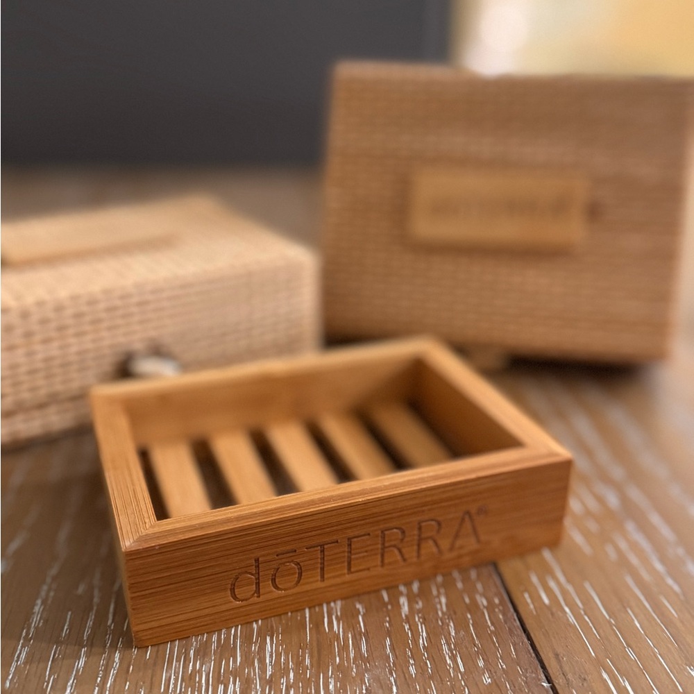 doTERRA Natural Bamboo Soap Holder